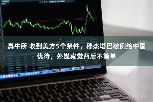 真牛所 收到美方5个条件，穆杰塔巴破例给中国优待，外媒察觉背后不简单